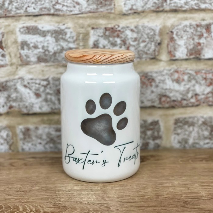 Pet Treat Jar - Etsy Pet Treat Jar - Etsy